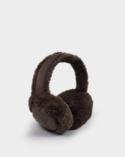 Load image into Gallery viewer, KATIE LOXTON | FAUX SUEDE EARMUFFS | CHOCOLATE BROWN