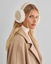 Load image into Gallery viewer, KATIE LOXTON | FAUX SUEDE EARMUFFS | TAUPE CREAM