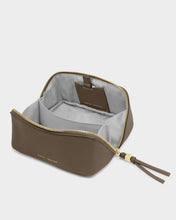 Load image into Gallery viewer, KATIE LOXTON | FOLD-OUT MIRROR MAKE UP BAG | MINK