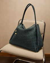 Load image into Gallery viewer, KATIE LOXTON | NOVA HAND WOVEN LARGE SHOULDER BAG | MIXED DEEP TEAL