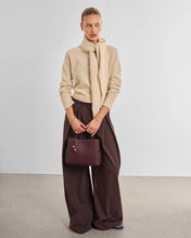 Load image into Gallery viewer, KATIE LOXTON | NOVA HAND WOVEN TOP HANDLE BAG | MIXED CHERRY