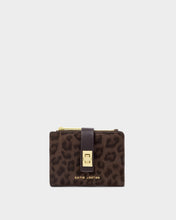 Load image into Gallery viewer, KATIE LOXTON | ORIN TWIST LOCK PURSE | CHOCOLATE LEOPARD