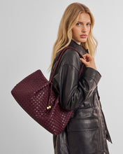 Load image into Gallery viewer, KATIE LOXTON | NOVA SMALL SHOULDER TOTE BAG | MIXED CHERRY