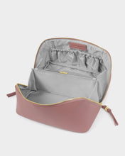 Load image into Gallery viewer, KATIE LOXTON | SOHO LARGE MAKE UP / WASH BAG | DEEP ROSE