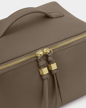 Load image into Gallery viewer, KATIE LOXTON | SOHO LARGE MAKE UP / WASH BAG | MINK