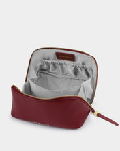 Load image into Gallery viewer, KATIE LOXTON | SOHO MEDIUM MAKE UP / WASH BAG | CHERRY