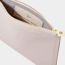 Load image into Gallery viewer, KATIE LOXTON | BIRTHSTONE POUCH | JUNE WARM GREY