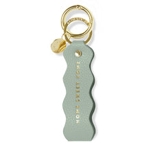 Load image into Gallery viewer, KATIE LOXTON | SENTIMENT WAVE KEYRING | HOME SWEET HOME | SAGE GREEN