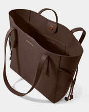 Load image into Gallery viewer, KATIE LOXTON | ASHLEY TOTE BAG | CHOCOLATE