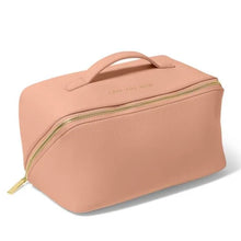 Load image into Gallery viewer, KATIE LOXTON | LARGE MAKE UP | WASH BAG | LOVE YOU MUM | PEONY BLUSH (Copy)