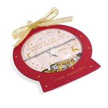 Load image into Gallery viewer, JOMA JEWELLERY | KIDS SNOWGLOBE A LITTLE | RUDOLPH THE RED NOSED REINDEER BRACELET