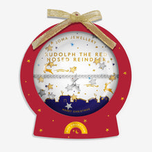 Load image into Gallery viewer, JOMA JEWELLERY | KIDS SNOWGLOBE A LITTLE | RUDOLPH THE RED NOSED REINDEER BRACELET