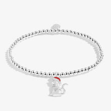 Load image into Gallery viewer, JOMA JEWELLERY | CHILDRENS CHRISTMAS A LITTLE | MEOWY CHRISTMAS BRACELET