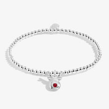 Load image into Gallery viewer, JOMA JEWELLERY | CHILDRENS CHRISTMAS A LITTLE | RUDOLPH THE REINDEER BRACELET