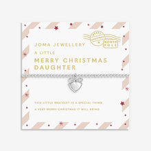 Load image into Gallery viewer, JOMA JEWELLERY | LOVE FROM SANTA KID'S | MERRY CHRISTMAS DAUGHTER