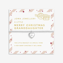 Load image into Gallery viewer, JOMA JEWELLERY | LOVE FROM SANTA KID'S | MERRY CHRISTMAS GRANDDAUGHTER