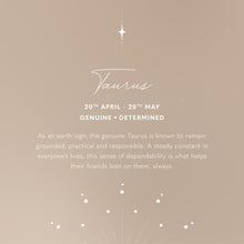 Load image into Gallery viewer, KATIE LOXTON | ZODIAC WRISTLET POUCH | TAURUS PINK MIST