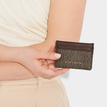 Load image into Gallery viewer, KATIE LOXTON | SIGNATURE CARD HOLDER | CHOCOLATE