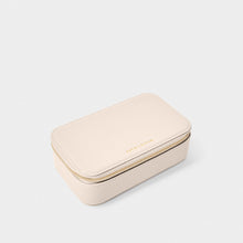 Load image into Gallery viewer, KATIE LOXTON | PEBBLE JEWELLERY BOX | A LITTLE SPARKLE SOFT TAN