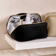 Load image into Gallery viewer, KATIE LOXTON | LARGE MAKE UP | WASH BAG | BLACK