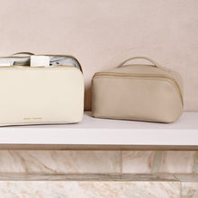 Load image into Gallery viewer, KATIE LOXTON | MEDIUM MAKE UP | WASH BAG | LIGHT TAUPE