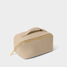 Load image into Gallery viewer, KATIE LOXTON | MEDIUM MAKE UP | WASH BAG | LIGHT TAUPE