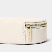 Load image into Gallery viewer, KATIE LOXTON | OVAL JEWELLERY BOX | OFF WHITE | HEART OF GOLD