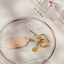 Load image into Gallery viewer, KATIE LOXTON | KEEPSAKE CHARM KEYRING | MUM | NUDE PINK