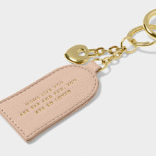 Load image into Gallery viewer, KATIE LOXTON | KEEPSAKE CHARM KEYRING | MUM | NUDE PINK