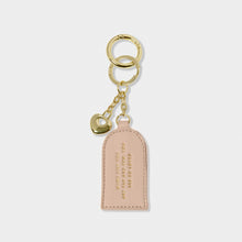 Load image into Gallery viewer, KATIE LOXTON | KEEPSAKE CHARM KEYRING | MUM | NUDE PINK