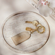 Load image into Gallery viewer, KATIE LOXTON | KEEPSAKE CHARM KEYRING | MOMENTS | LIGHT TAUPE
