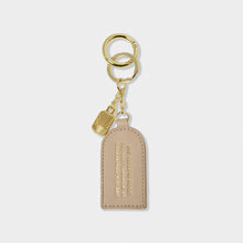Load image into Gallery viewer, KATIE LOXTON | KEEPSAKE CHARM KEYRING | MOMENTS | LIGHT TAUPE