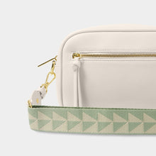 Load image into Gallery viewer, KATIE LOXTON | HALLIE CROSSBODY BAG | OFF WHITE DOUBLE STRAP