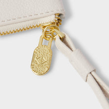 Load image into Gallery viewer, KATIE LOXTON | ZODIAC WRISTLET POUCH | SAGITTARIUS OFF WHITE