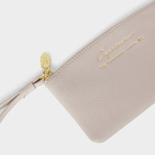 Load image into Gallery viewer, KATIE LOXTON | ZODIAC WRISTLET POUCH | CAPRICORN PINK MIST