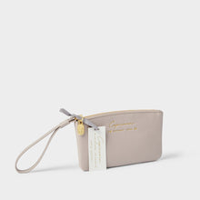 Load image into Gallery viewer, KATIE LOXTON | ZODIAC WRISTLET POUCH | CAPRICORN PINK MIST