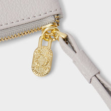Load image into Gallery viewer, KATIE LOXTON | ZODIAC WRISTLET POUCH | AQUARIUS LUNA GREY