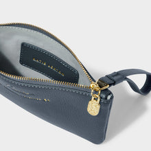 Load image into Gallery viewer, KATIE LOXTON | ZODIAC WRISTLET POUCH | PISCES NAVY