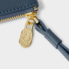 Load image into Gallery viewer, KATIE LOXTON | ZODIAC WRISTLET POUCH | PISCES NAVY