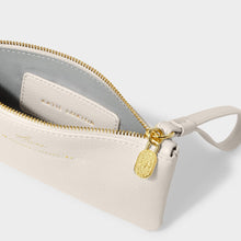 Load image into Gallery viewer, KATIE LOXTON | ZODIAC WRISTLET POUCH | ARIES OFF WHITE
