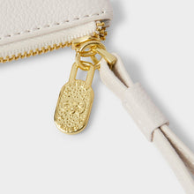 Load image into Gallery viewer, KATIE LOXTON | ZODIAC WRISTLET POUCH | ARIES OFF WHITE