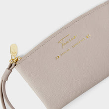 Load image into Gallery viewer, KATIE LOXTON | ZODIAC WRISTLET POUCH | TAURUS PINK MIST