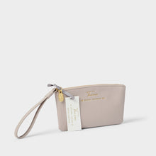 Load image into Gallery viewer, KATIE LOXTON | ZODIAC WRISTLET POUCH | TAURUS PINK MIST