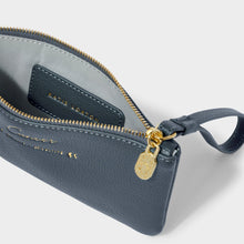 Load image into Gallery viewer, KATIE LOXTON | ZODIAC WRISTLET POUCH | CANCER NAVY