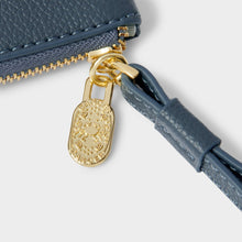 Load image into Gallery viewer, KATIE LOXTON | ZODIAC WRISTLET POUCH | CANCER NAVY