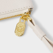 Load image into Gallery viewer, KATIE LOXTON | ZODIAC WRISTLET POUCH | LEO OFF WHITE