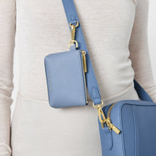 Load image into Gallery viewer, KATIE LOXTON | EVIE CLIP ON COIN PURSE | DUSTY BLUE