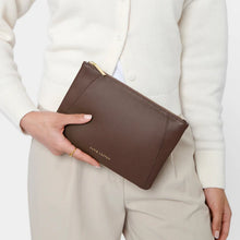 Load image into Gallery viewer, KATIE LOXTON | HANA POUCH | CHOCOLATE BROWN