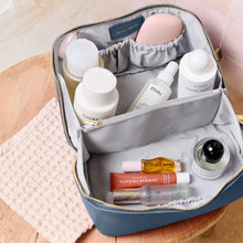 Load image into Gallery viewer, KATIE LOXTON | LARGE MAKE UP | WASH BAG | NAVY