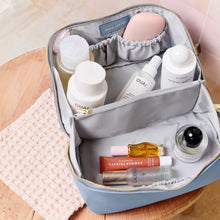 Load image into Gallery viewer, KATIE LOXTON | LARGE MAKE UP | WASH BAG | BLUE AURA